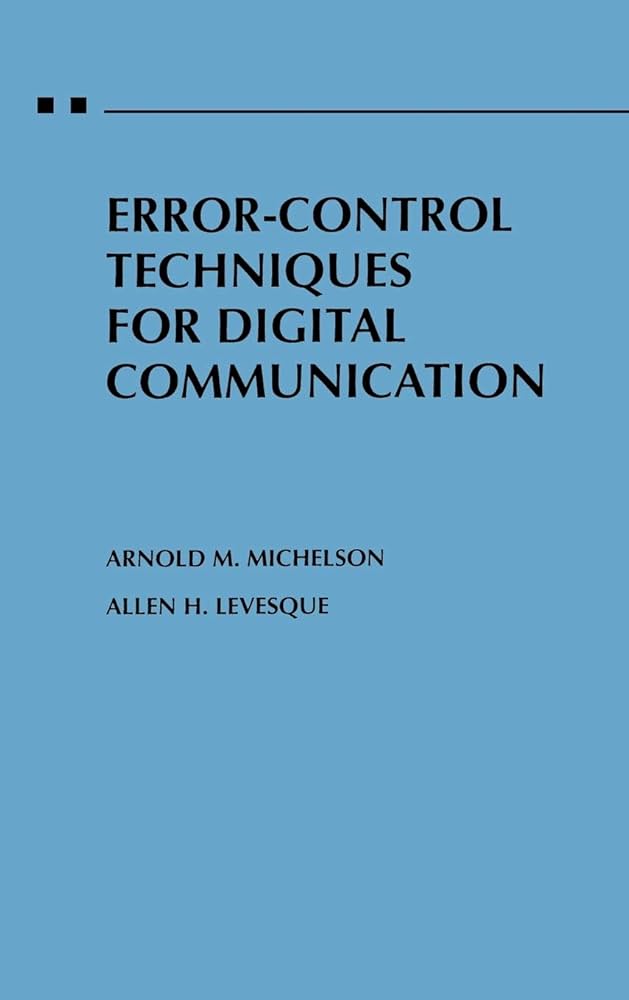 洋書 Error-Control Techniques Amazon | Error-Control Techniques for Digital Communication